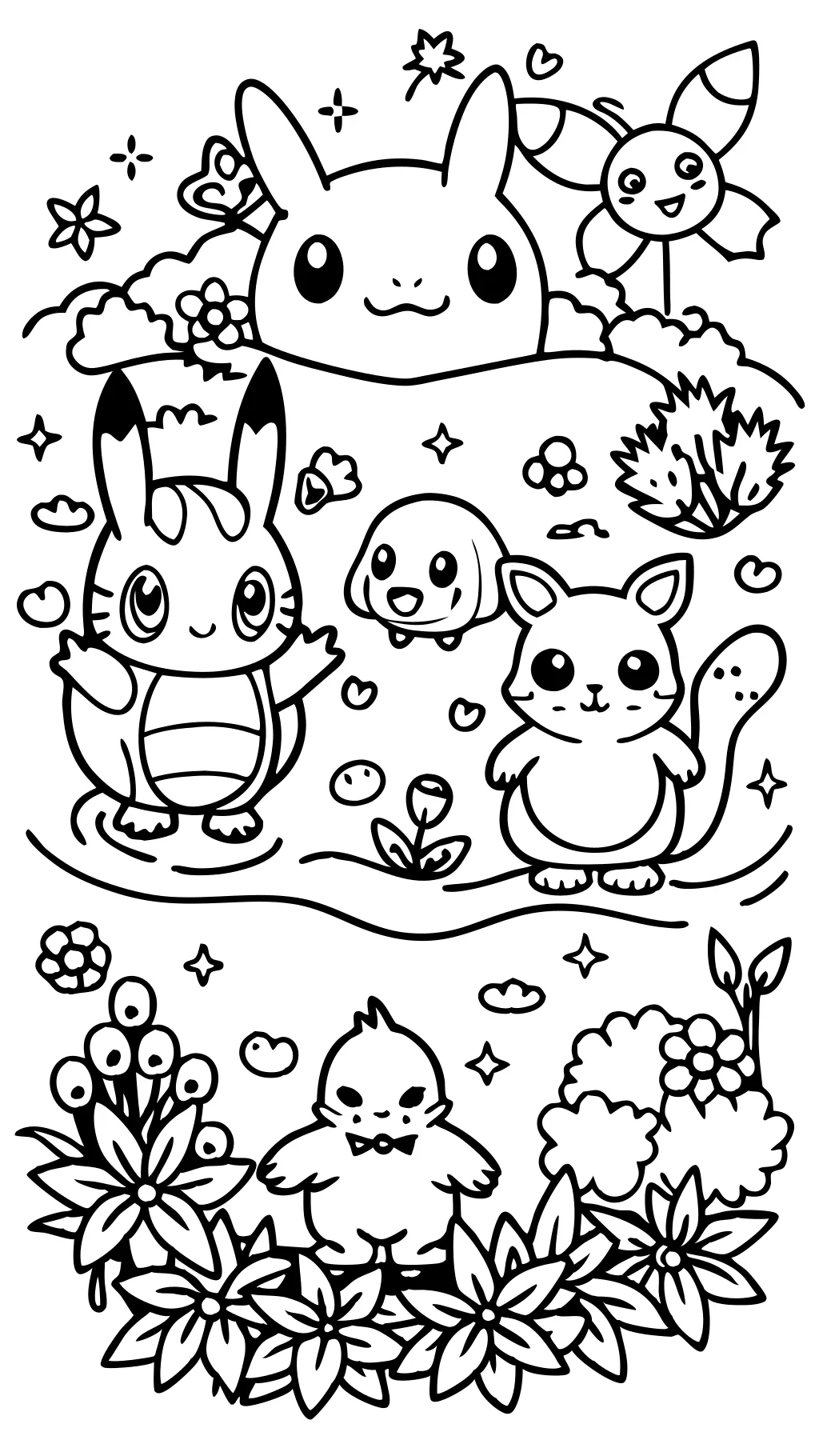 pokeman coloring page